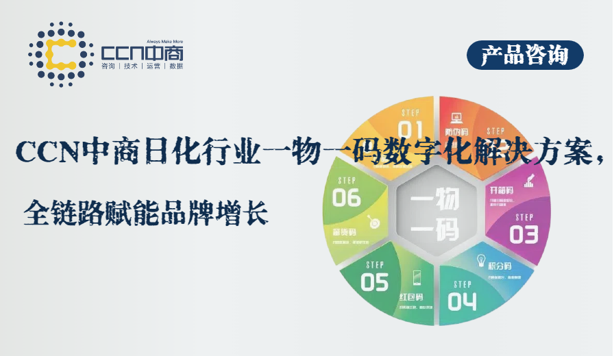 CCN中商日化行业一物一码解决方案